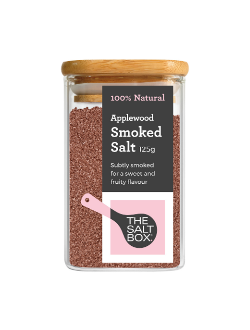 Jar of Applewood Smoked Salt