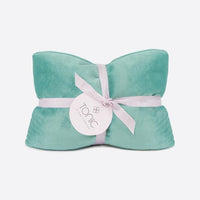 Luxe Velvet Heat Pillow (Seafoam)