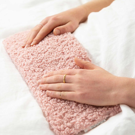 Boucle Heat Pillow (Rose Quartz)