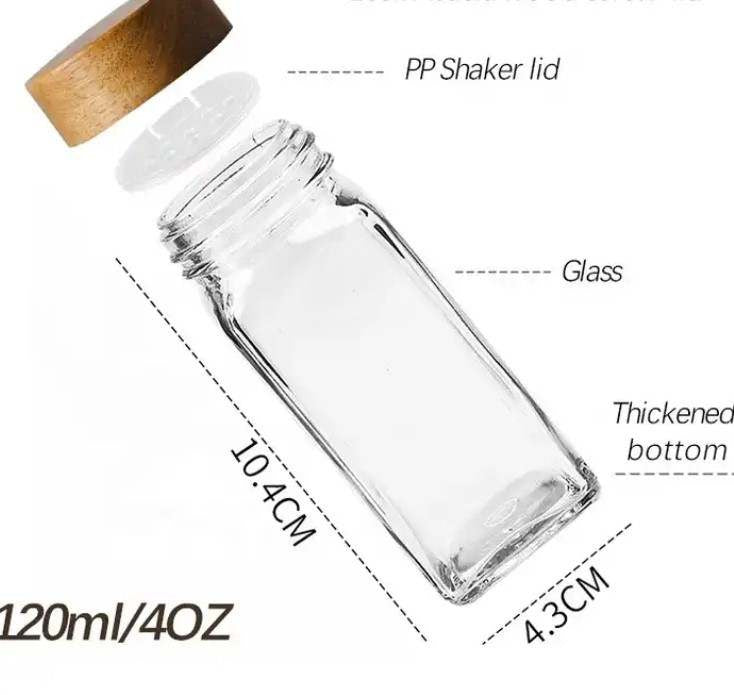 Shaker Jar for Salt dimensions