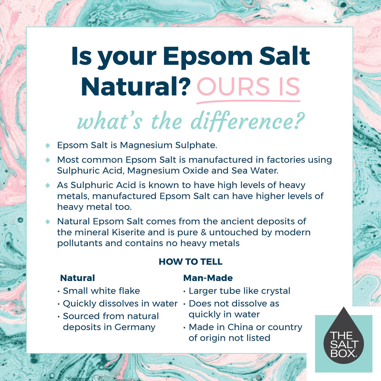Is Your Epsom Salt Natural - Ours Is
