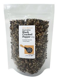 Australian Peppercorns - Black Cracked 100g Pouch