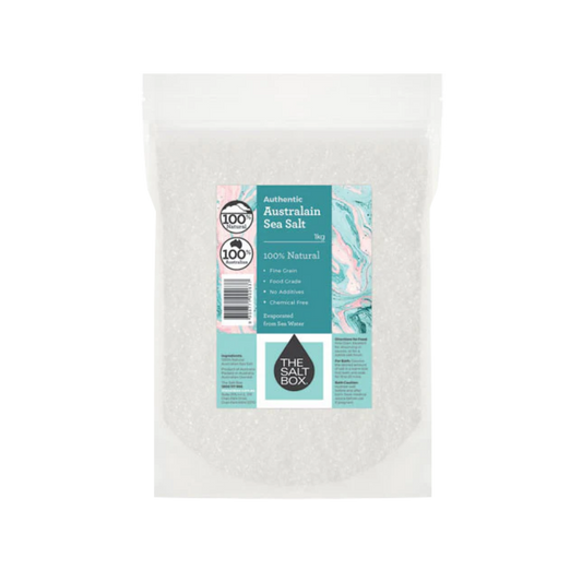 Australian White Sea Salt 1kg Food Grade