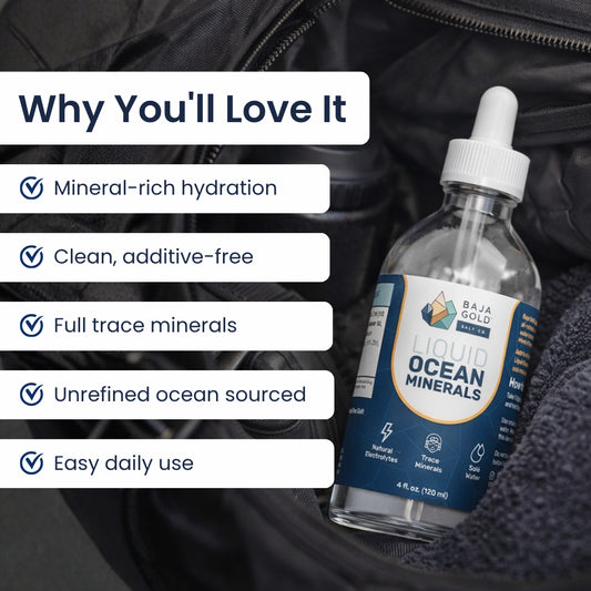 Baja Gold Liquid Ocean Minerals 120ml