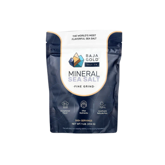 Baja Gold Mineral Sea Salt - Fine Grain 454g