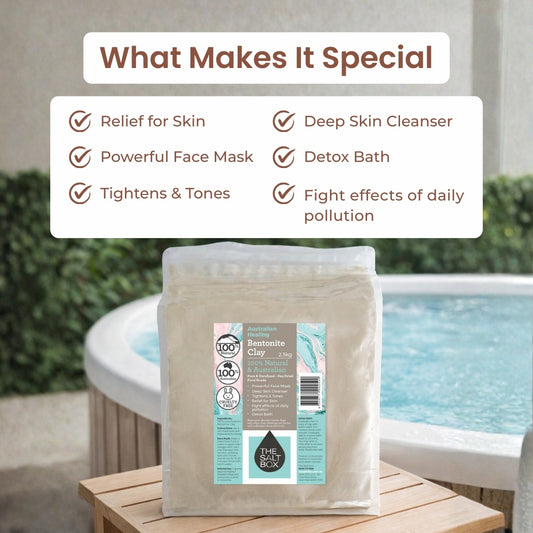 Australian Bentonite Clay Food Grade 2.5kg