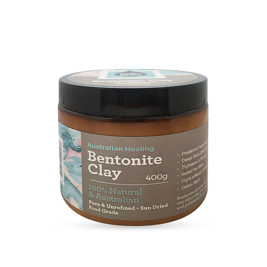 Australian Bentonite Clay Food Grade 400g Jar