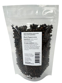 Black Peppercorns - Whole 100g Pouch back