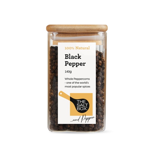 Black Peppercorns - Whole 140g Jar