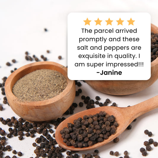 Black Peppercorns - Whole 140g Jar