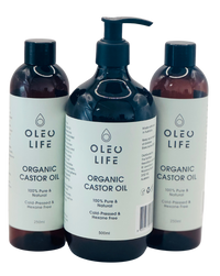 Castor Oil Organic Refill Bundle