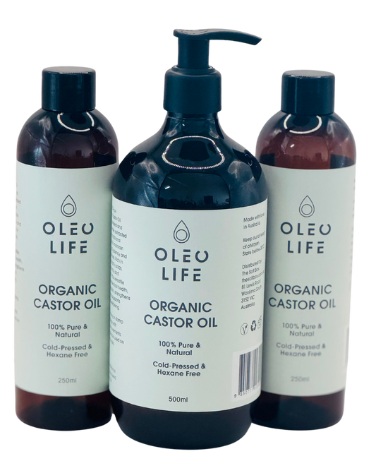 Castor Oil Organic Refill Bundle