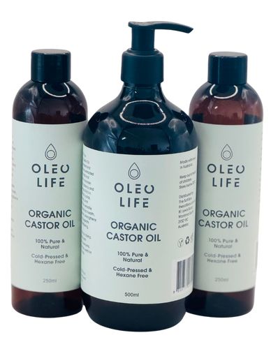 Castor Oil Organic Refill Bundle