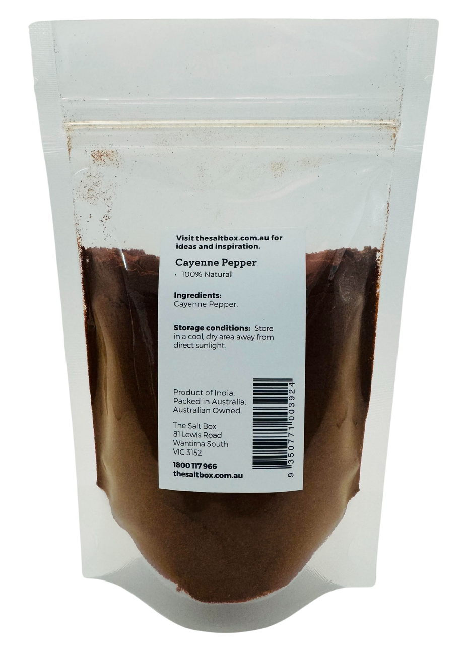 Cayenne Pepper Pouch 100g back