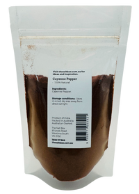 Cayenne Pepper Pouch 100g back