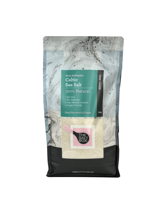 Celtic Sea Salt Fine 3kg front