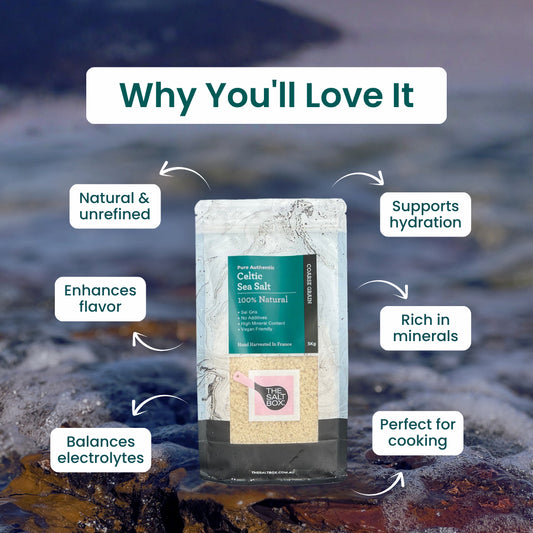 Celtic Sea Salt (Sel Gris) Coarse 3kg