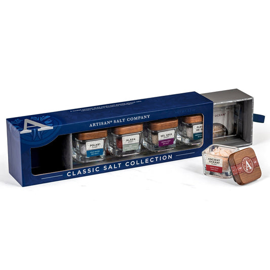 Classic Salt Sampler Gift Set packaging