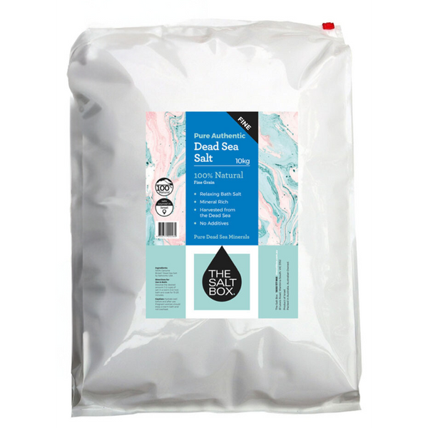 Premium Dead Sea Salt Fine (10kg) | The Salt Box