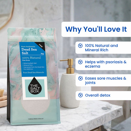 Dead Sea Salt 1kg (Fine)