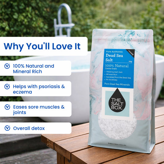 Dead Sea Salt Coarse 3kg
