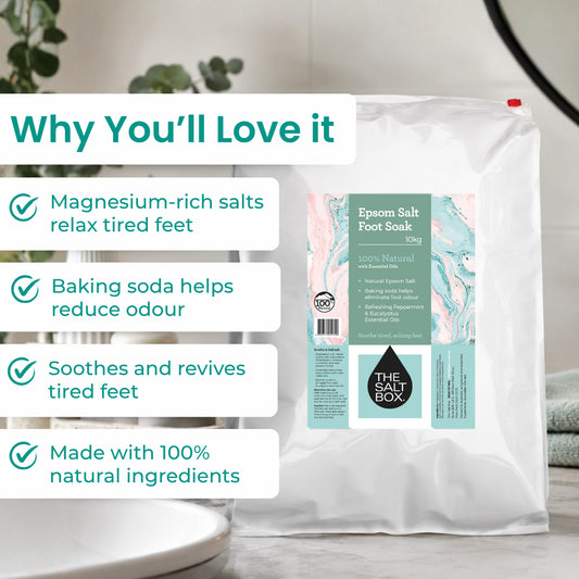 Epsom Foot Soak Bath Salts 10kg