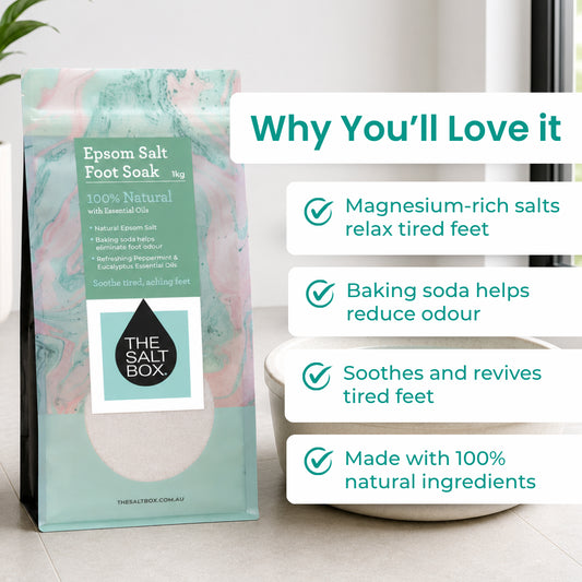 Epsom Foot Soak Bath Salts 1kg