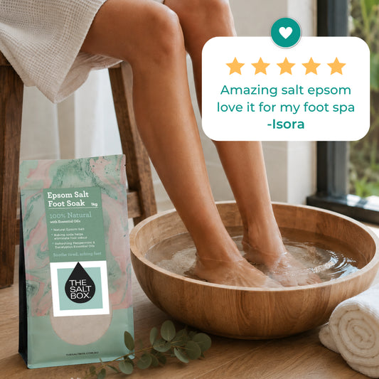 Epsom Foot Soak Bath Salts 1kg