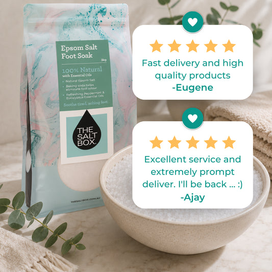 Epsom Foot Soak Bath Salts 3kg