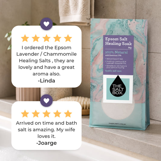 Epsom Healing Soak Bath Salts 1kg