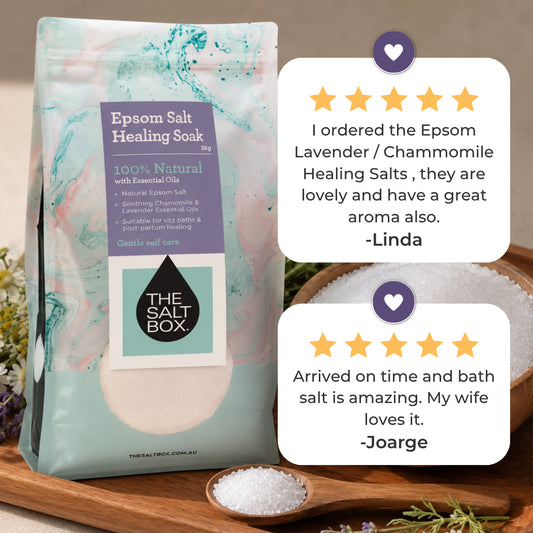 Epsom Healing Soak Bath Salts 3kg