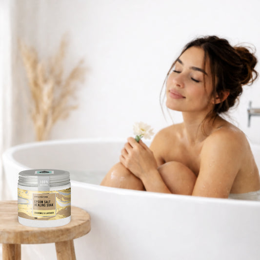Epsom Healing Soak Bath Salts 550g