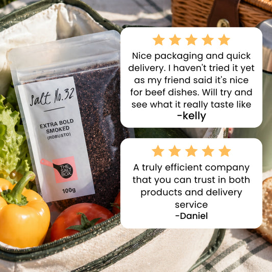 Extra Bold Smoked Salt 100g Pouch