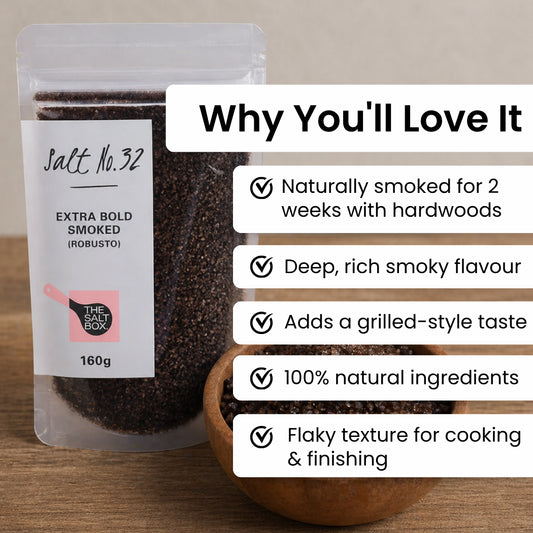 Extra Bold Smoked Salt 160g Pouch