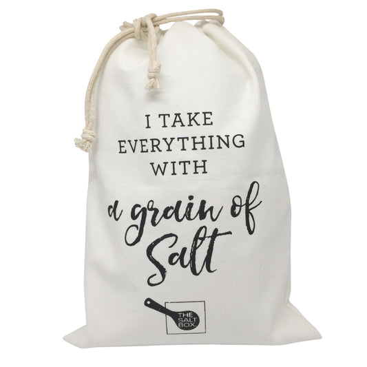 I take everything with a Grain of  Salt Gift Bag
