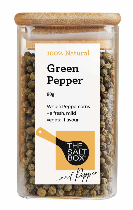 Green Peppercorns - Whole 80g Jar