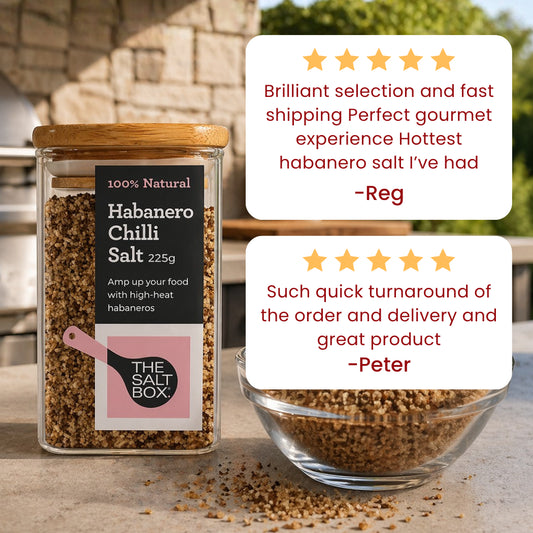 Habanero Chilli Salt Jar 225g