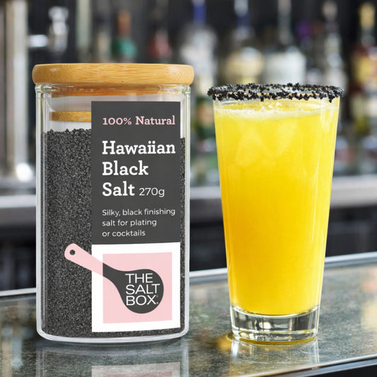 Hawaiian Black Salt (Small grain) Jar 270g
