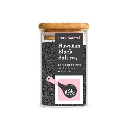 Hawaiian Black Salt (Coarse) Jar 270g