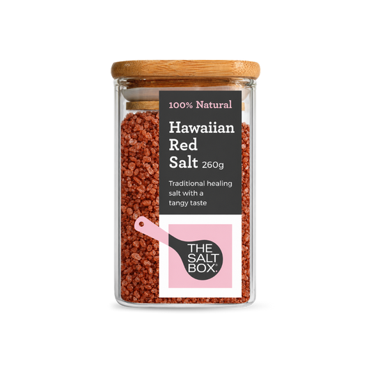 Hawaiian Red (Alaea) Salt (Coarse) Jar  260g