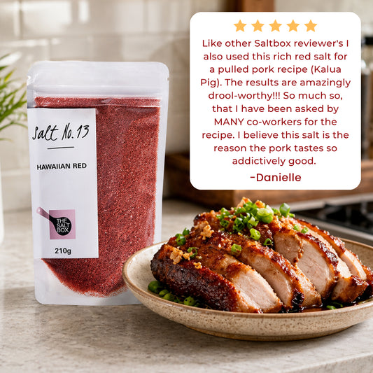 Hawaiian Red (Alaea) Salt (Fine) 210g Pouch