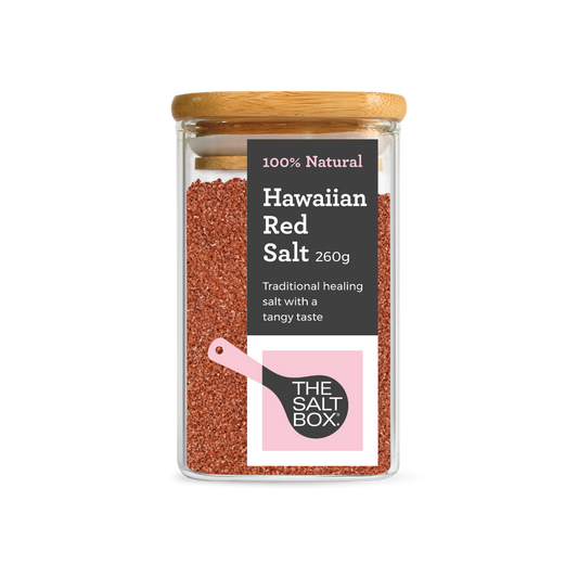 Hawaiian Red (Alaea) Salt (Fine) Jar  260g