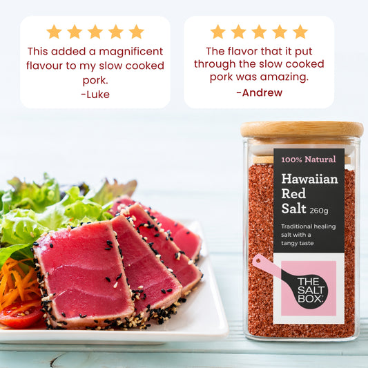 Hawaiian Red (Alaea) Salt (Fine) Jar  260g