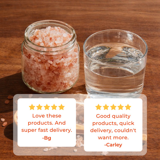 Himalayan Pink Salt (Coarse) 200g Pouch