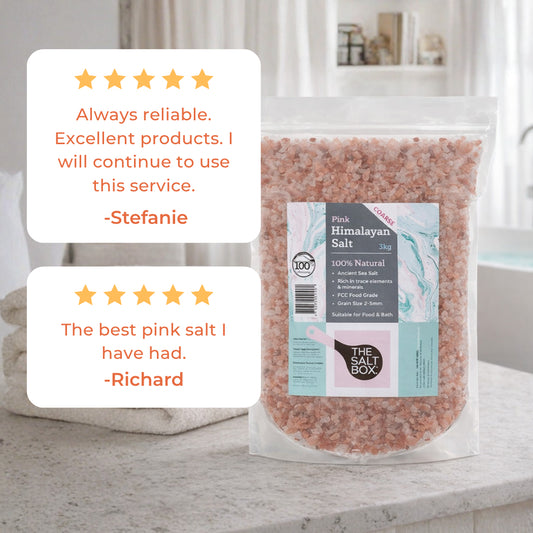 Himalayan Pink Salt Coarse 3kg