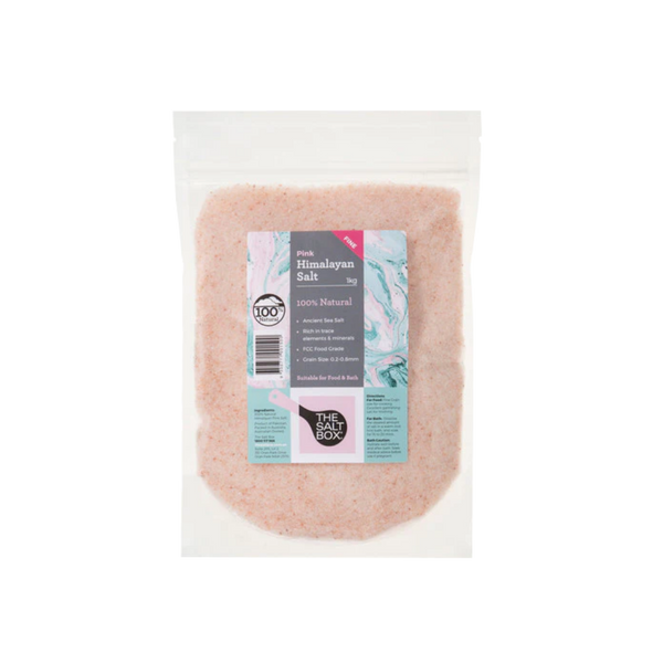 Himalayan Pink Salt Fine (1kg) | The Salt Box