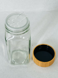 Shaker Jar for Salt, Herbs & Spices top off angle