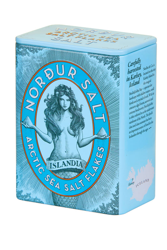 Nordur Arctic Sea Salt Flakes Tin 250g