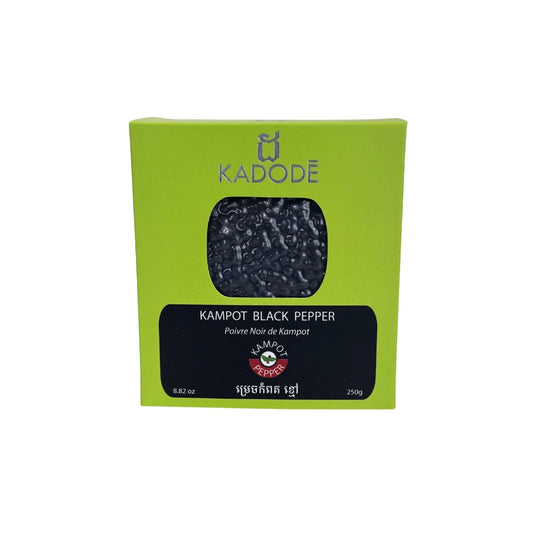 Kampot Peppercorns - Black Whole 250g Box