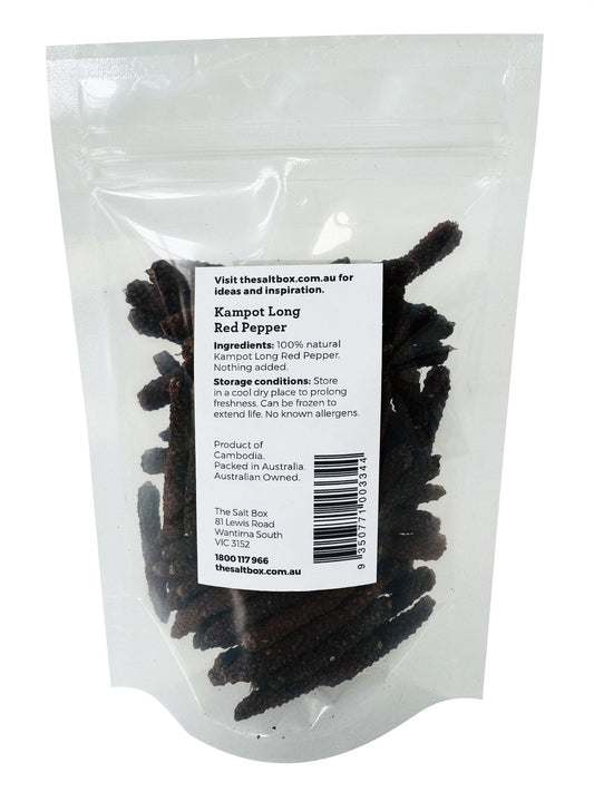 Kampot - Long Red 75g Pouch back